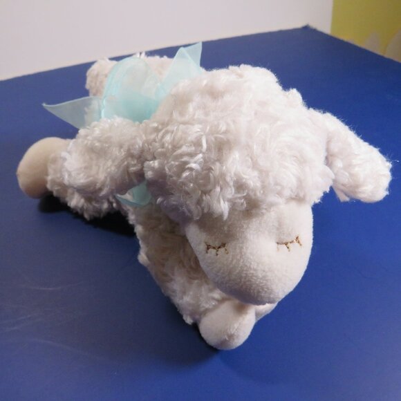 Baby Gund Winky Sheep 14" long Plush Stuffed Animal - Picture 4 of 11